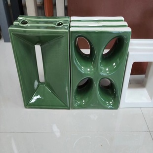 创意镂空手工陶砖凹凸多孔穿管陶土外立面墙体烧结砌块砖按图加工-阿里巴巴