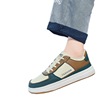 Sneakers, white casual footwear for leisure, sports shoes, plus size