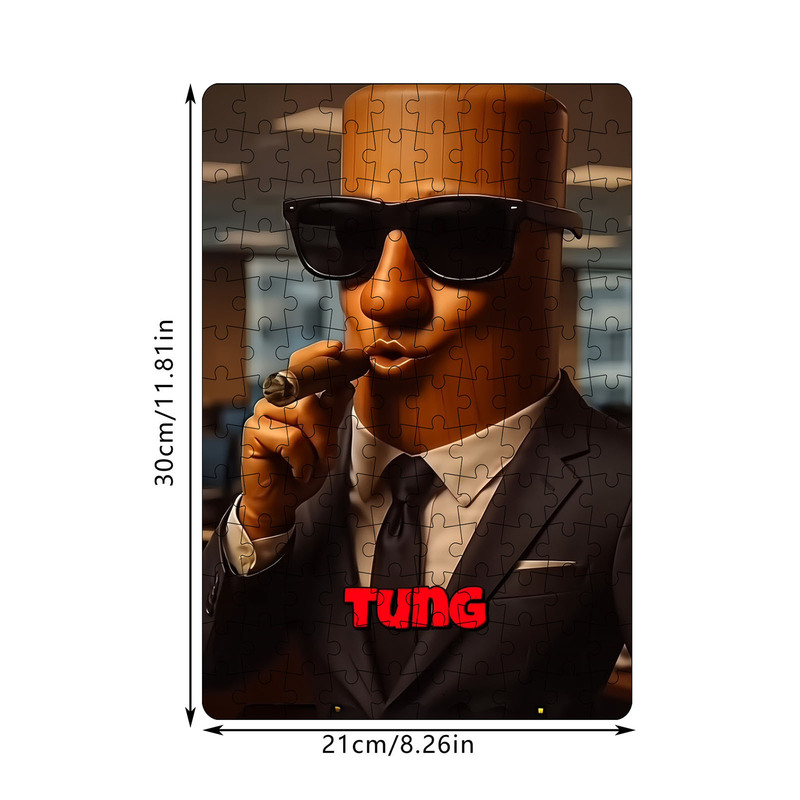 クロスボーダー Tung Tung Tung Sahur アメリカの山と海の経典紙大人用パズル友人へのギフトコレクションとして|undefined