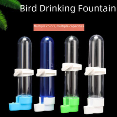 Bird drinking feeder, automatic feeding dispenser, water drinker, budgie and mynah bird food box, bird food can, bird supplies