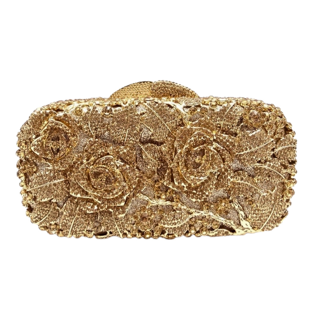 Evening cross-border hueco diamantes bolsa de cena rosa diamantes bolsas de mano bolsa de mujer fiesta bolsa de cena
