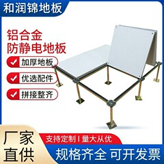 成都工場製 アルミ合金製 静電気防止床 PVC製 静電気防止架空床 工場カスタム卸売
