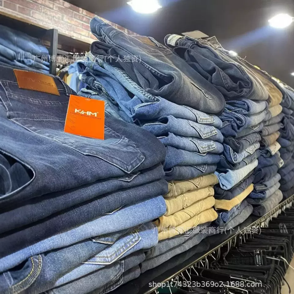 Men&#39;s jeans wholesale 外贸款潮流弹力修身男士杂款牛仔裤子