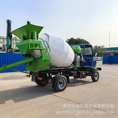 Betonqarışdıran maşınlar Truck for Rural Infrastructure, Four-Wheel
