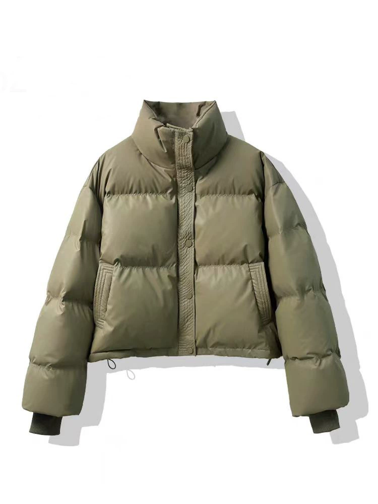 Пуховик Short Down Jacket (Teen) Oversize, толстый пуховик, легкий 0,51 кг