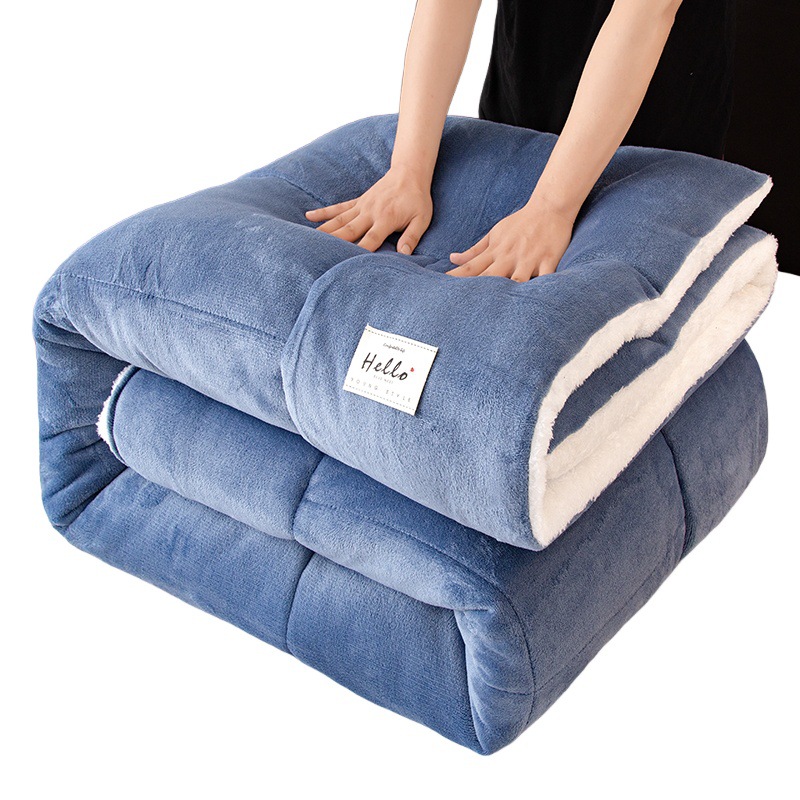 Mayorista 10 kg de cashmere más edredón de leche edredón de invierno núcleo de edredón de invierno grueso calentamiento de invierno estudiantes individuales 8 image 6