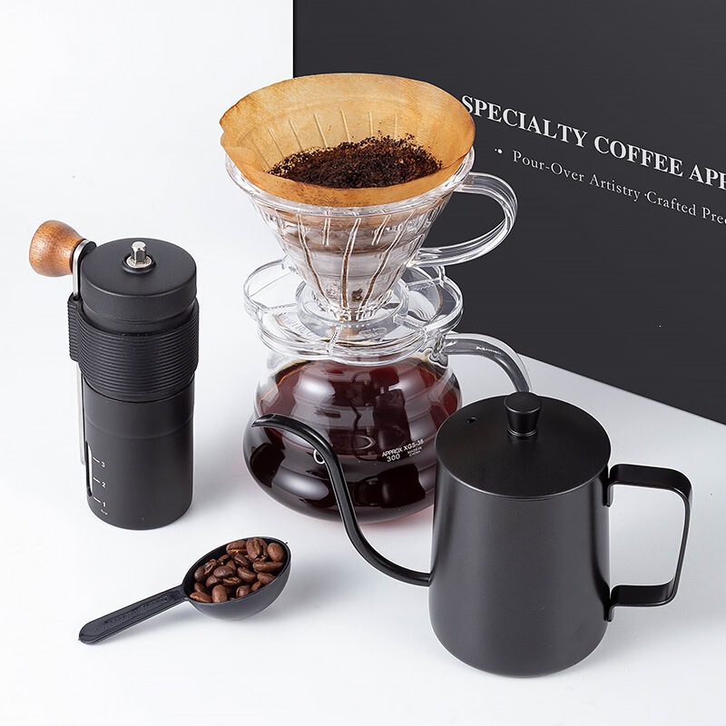 Cross-border direct sales of pour-over coffee pots, coffee filters, coffee grinders, and pour-over coffee sets Cross-border direct sales of pour-over coffee pots, coffee filters, coffee grinders, and pour-over coffee sets