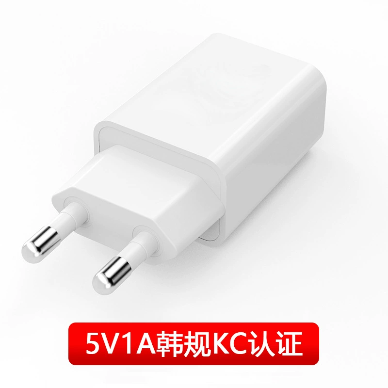 USB сетевой зарядное устройство (SG) 5V1A и 5V2A, KC сертифицирован Korean стандарт, белый или чёрный