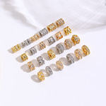 铜镀18K金保色隔珠手工散珠DIY手链项链水晶珍珠间隔串珠饰品配件