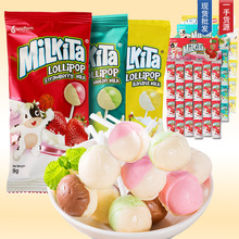 ӡ���M��Milkita���㿵��ݮ���ܹ��pζ������9g*24֧��ͯ�ǹ���ʳ