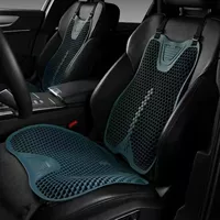 G5J подушка для автомобильного сиденья цельная летняя универсальная охлаждающая подушка для офиса, дома, автомобиля, вентиляция, подушка для одного сиденья, поясничная подушка, мягкая