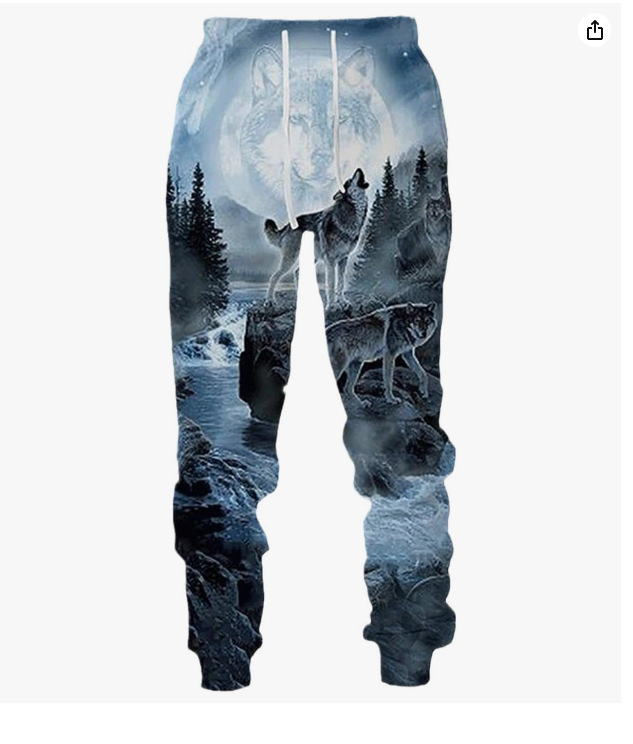 Otoño de 2025 nuevos pantalones casuales europeos y estadounidenses transfronterizos pantalones de impresión digital 3D directos de fábrica