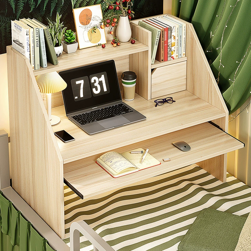 Кровать Стол для ноутбука Колледж Студенческое Общежитие Артефакт Верхняя кровать Нижняя кровать Ленивый стол Спальня Маленький стол