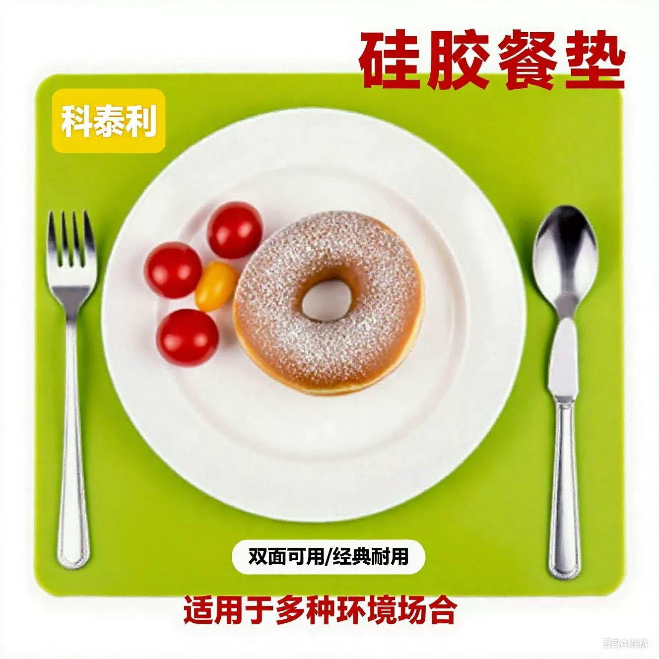 餐垫厂家批发食品级硅胶定制亚马逊热销款40x30家用跨境热销