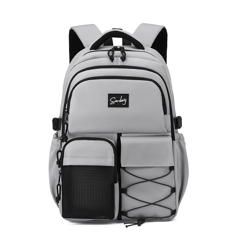 Mochila de moda para estudiantes de secundaria 6 - 9 grados mochila de hombro ligera de ocio de gran capacidad para niños de escuela primaria