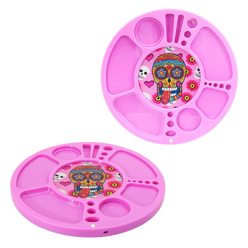 New Round Multi-Functional Luminous Tray, Multi-Slot Led Luminous Tray, New Design Cigarette Tray, Tobacco Eye-Catching Tray