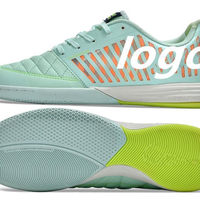 Putian manufacturers wholesale cross-border professional competition indoor and outdoor five-person broken nails flat IC low-top men's and women's football shoes