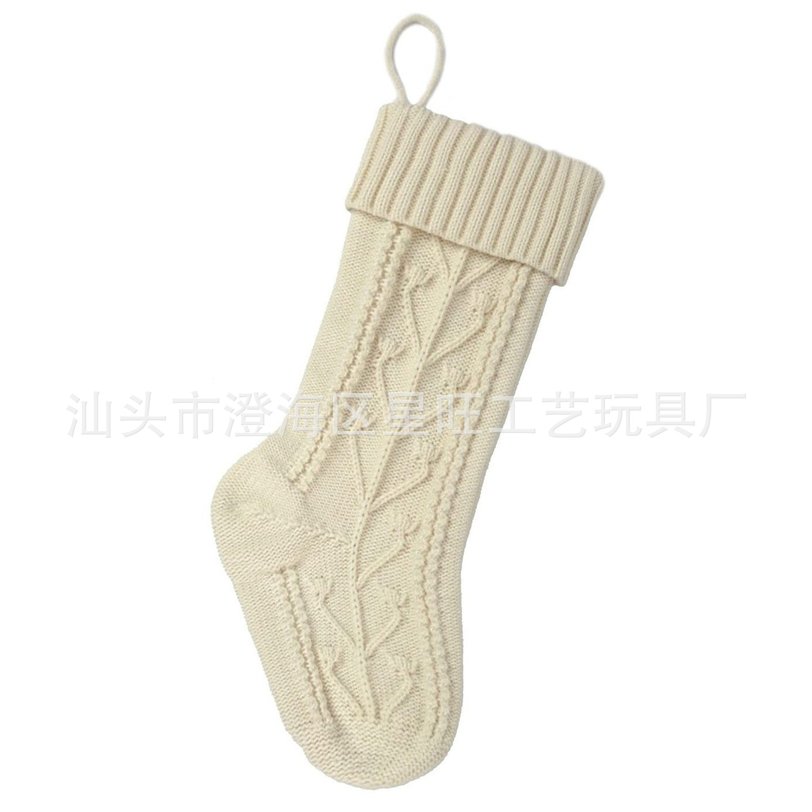 Transfronterizo nuevo árbol de Navidad decoraciones adornos bolsa de regalo bolsa de caramelo rojo verde blanco calcetines de Navidad de punto