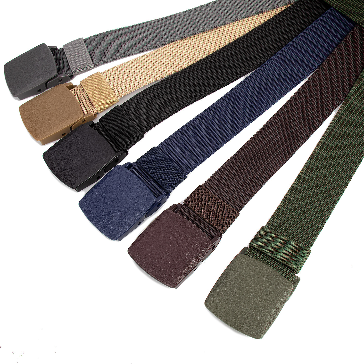 men's cloth nylon belt