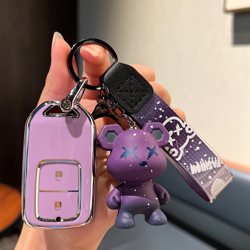 Imágenes aplicables Funda para llaves de coche Nuevo Civic Accord crv de décima generación Binzhi xrv Crown Road Lingpai Fit Shell Hebilla