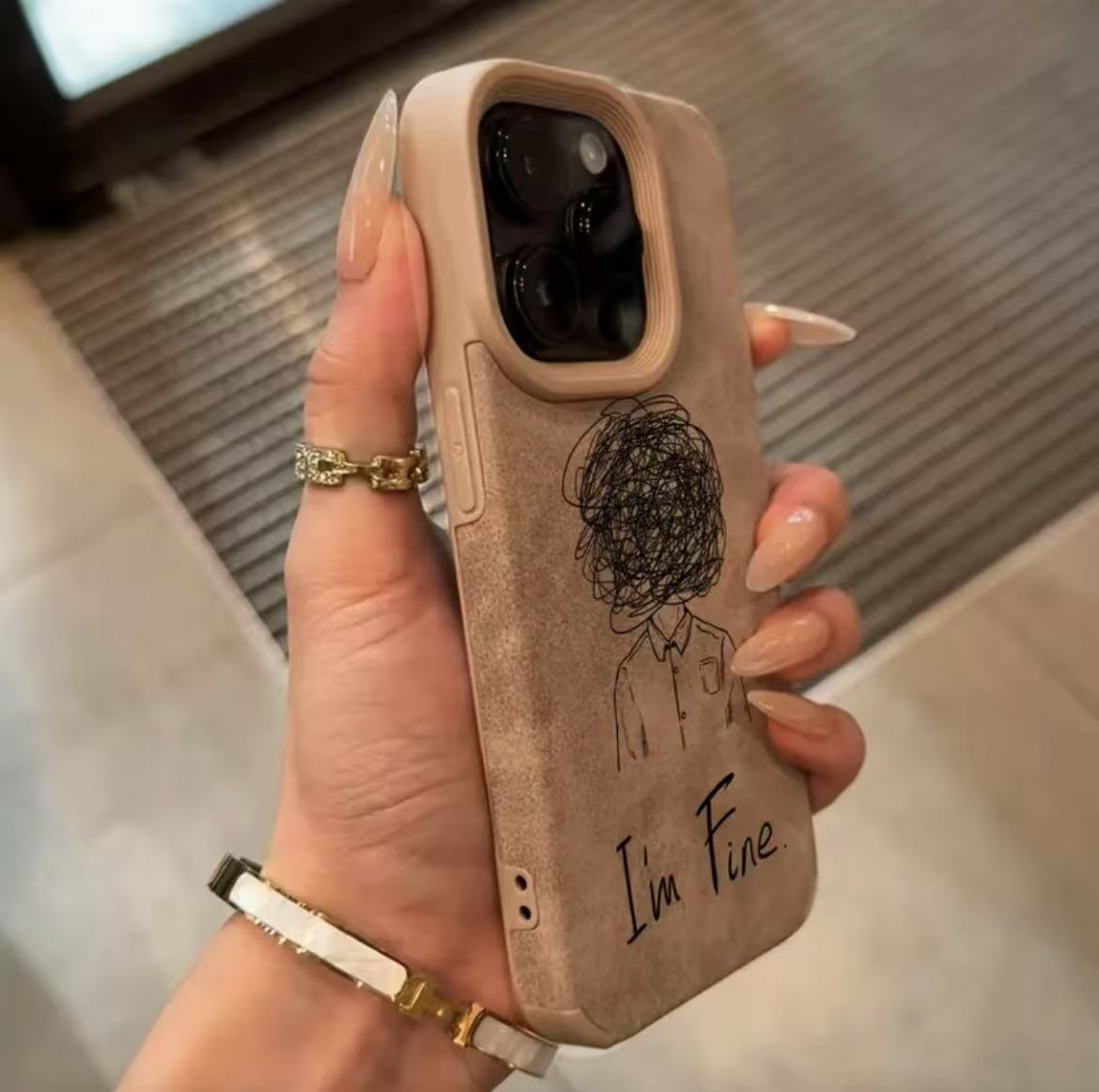 Nuevo estilo transfronterizo aplicable funda para teléfono móvil iphone16 11 Apple 15promax/14 comercio exterior 13pro12 piel de cordero