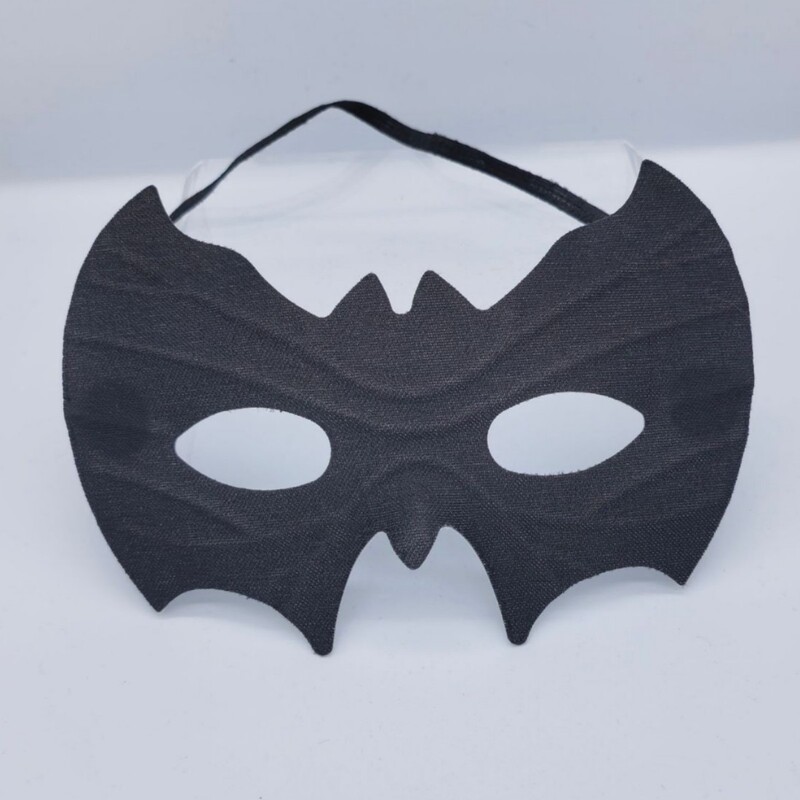 Halloween Party Performance Half-Face Bat Mask Anime Batman Mask Superman Decoration Horror Ghost Face