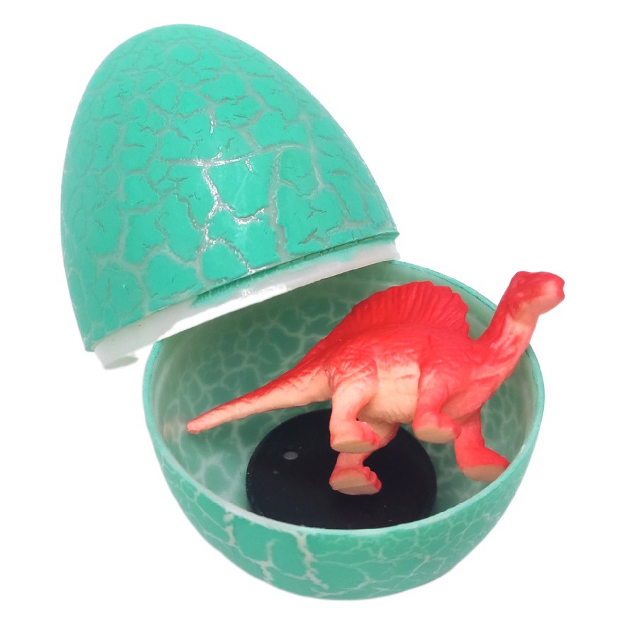 Crack Dinosaur Egg with 1 Dinosaur Model Eggshell 7*5cm Gashapon Blind Box Candy Toy Wholesale Factory Cross Border