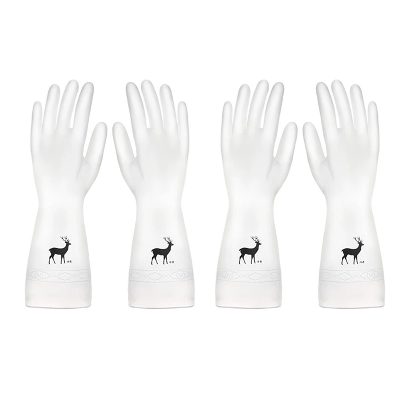 Rubber gloves, thin durable summer waterproof latex set