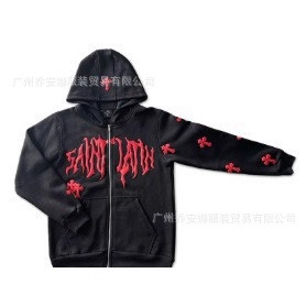 European and American Autumn Men's Jackets, American Street Style Fashionable Personalized Printed Cardigans, Hooded Sweatshirts, Drop Shipping European and American Autumn Men's Jackets, American Street Style Fashionable Personalized Printed Cardigans, Hooded Sweatshirts, Drop Shipping