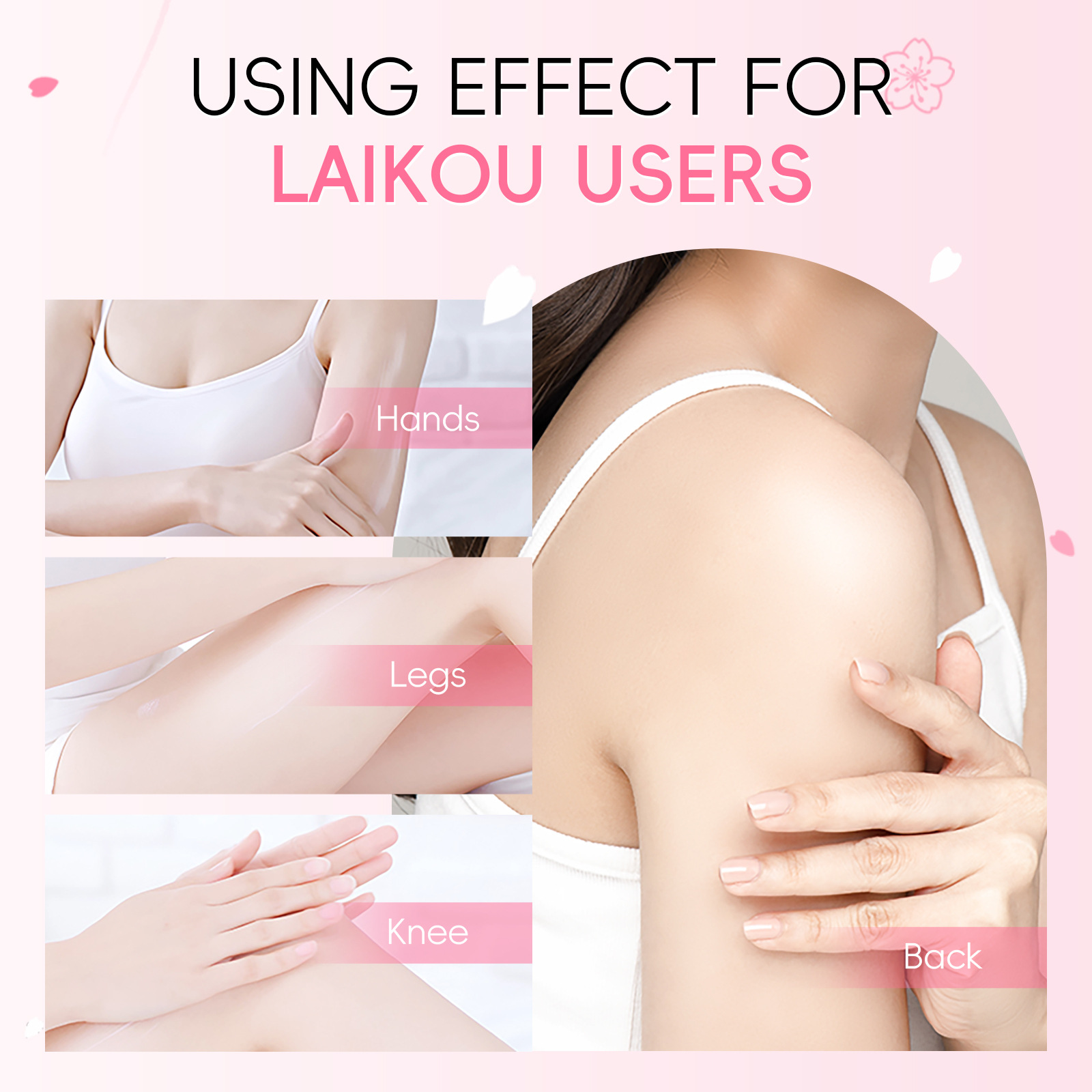 Cross-border LAIKOU Japanese Cherry Blossom Armpit Cream 30g Hydrating, Moisturizing and brightening Skin tone manufacturer wholesale supply undefined