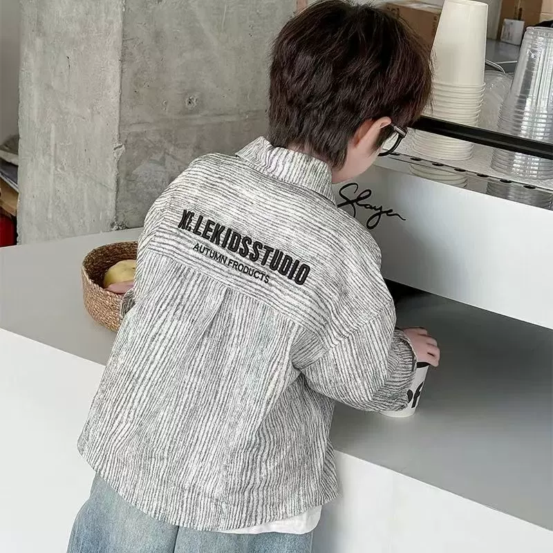 Autumn spring trend shirt for boys