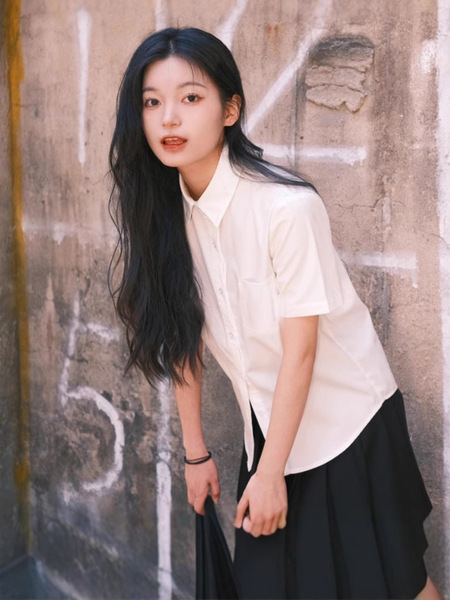 Base Japanese student pleated skirt