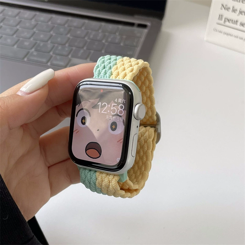 Apple, летний тканый ремешок для часов