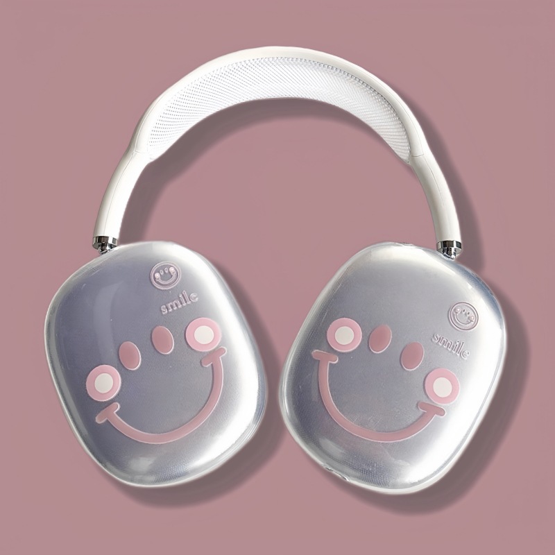 アニメ透明適用アップルAirPods Maxヘッドセットbluetoothヘッドセット保護カバーソフトケースかわいいシンプル|undefined