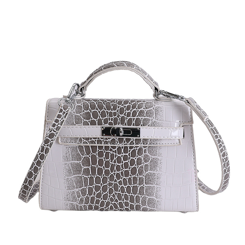 Crocodile Tattoo Kelly bolso pequeño para mujeres 2026 nuevo estilo de lujo ligero transfronterizo de alta sensación de alto rendimiento bolso de hombro único