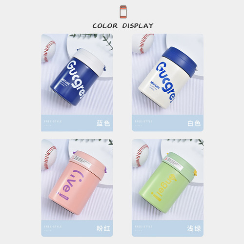 Minimalist unisex straw tumtum cup for outdoor summer, Ins inspired portable double drink coffee cup and thermos