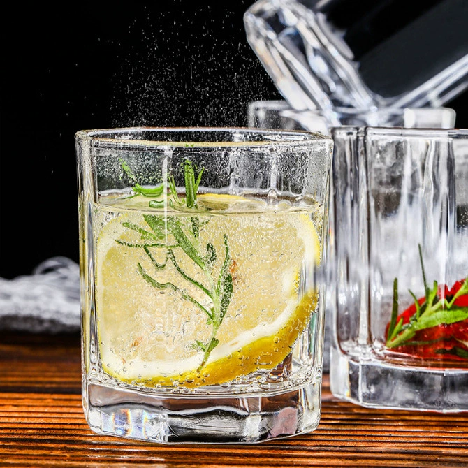 Стеклянная чашка Бытовая чашка для воды 6 костюмов Прозрачная чайная чашка Анисовая пивная чашка Чашка для молочного сока Чашка для напитков