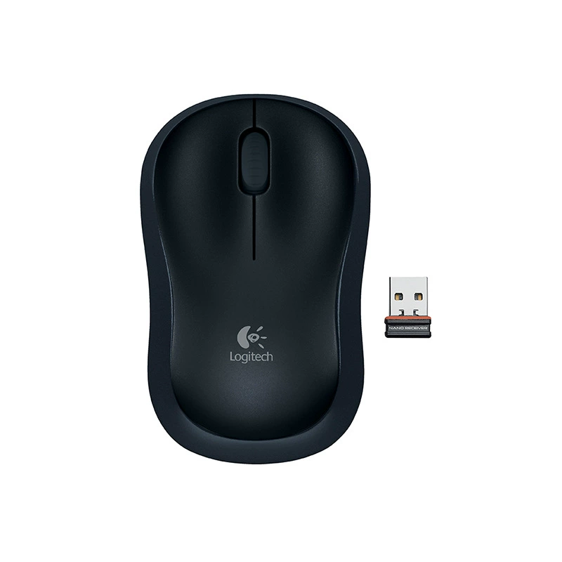Logitech B175 оптическая беспроводная мышь, лёгкая портативная, для офиса и дома, для правой и левой руки