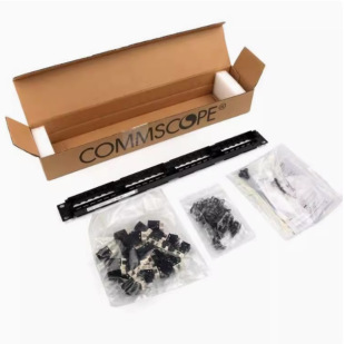 Applicable to AMP Apron CommScope Class 6 Gigabit 24-port Network Distribution Frame with Module Fluke Test