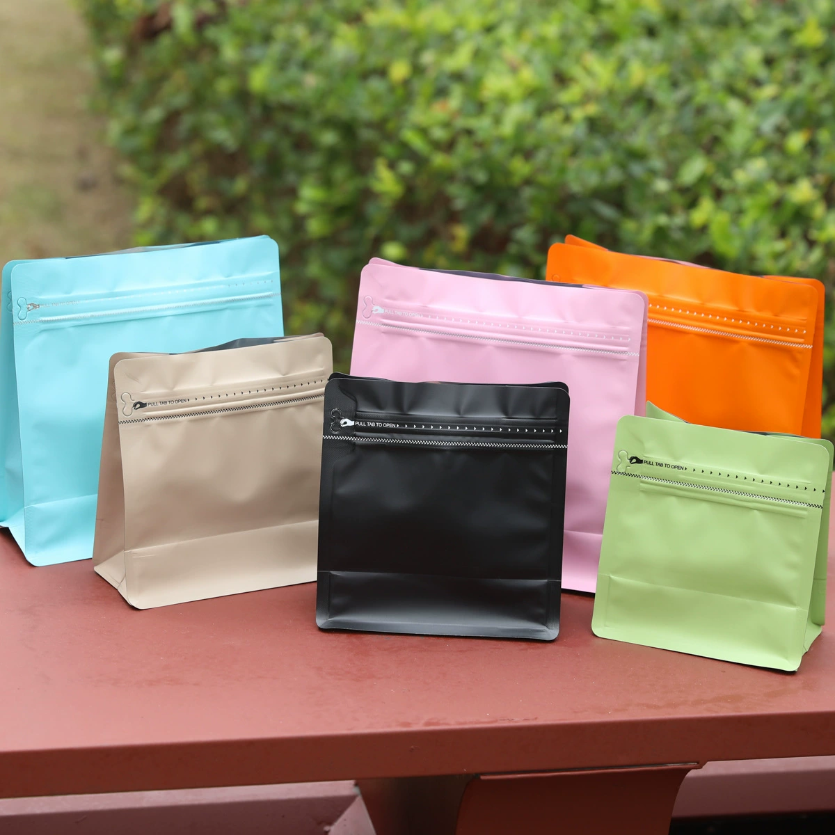 Пакет для упаковки чая на заказ логотип кофейный мешок самопечатанный пищевой подарочный пакет на заказ белый чай зеленый чай черный чай улун