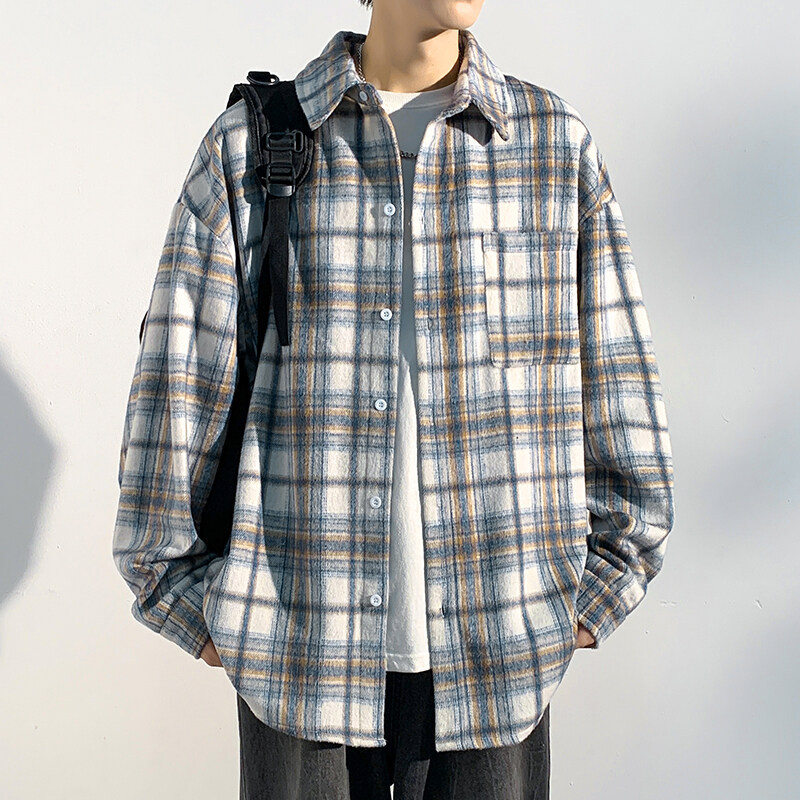 Spring classic Japanese retro universal shirt
