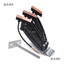 行车无接缝滑触线集电器3级四极六级 60A碳刷头高含铜碳刷麦太保