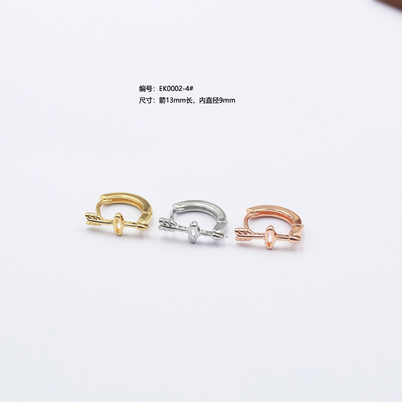 Earrings, 18 carat