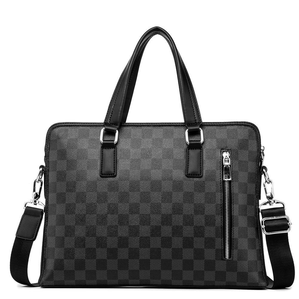 2023新公文包手提包男士商务包外销男包办公皮包批发跨境 bag men