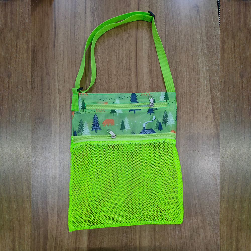 Fábrica al por mayor de múltiples capas de los niños bolsa de almacenamiento de juguete plegable bolsa de almacenamiento portátil bolsa de arena herramienta de excavación bolsa de red