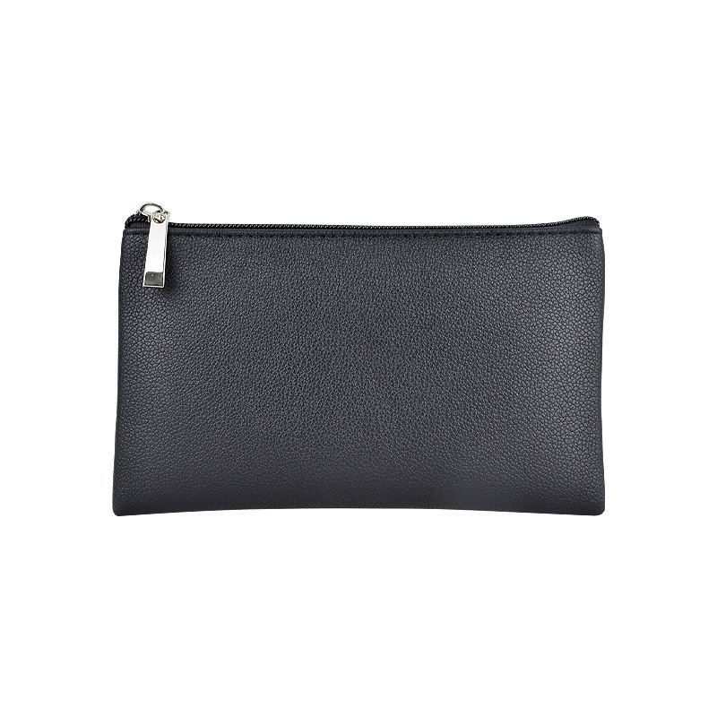 Bolsa de almacenamiento negro cuero pu caballo loco estriado impermeable a prueba de suciedad bolsa de maquillaje bolsa de lavado bolsa de viaje de negocios para hombres bolsa de negocios image 14