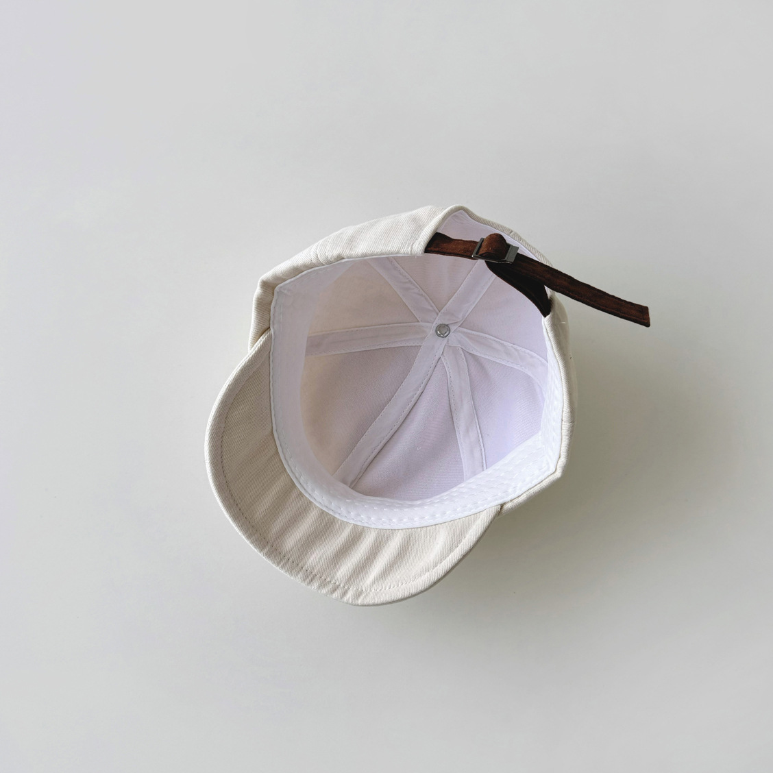Unisex Baby hat Spring and autumn ins simple soft eaves thin baby cap children's baseball cap_voghion.com