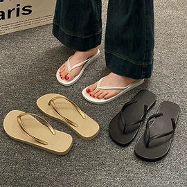平底拖鞋;男式人字拖;男式一字拖