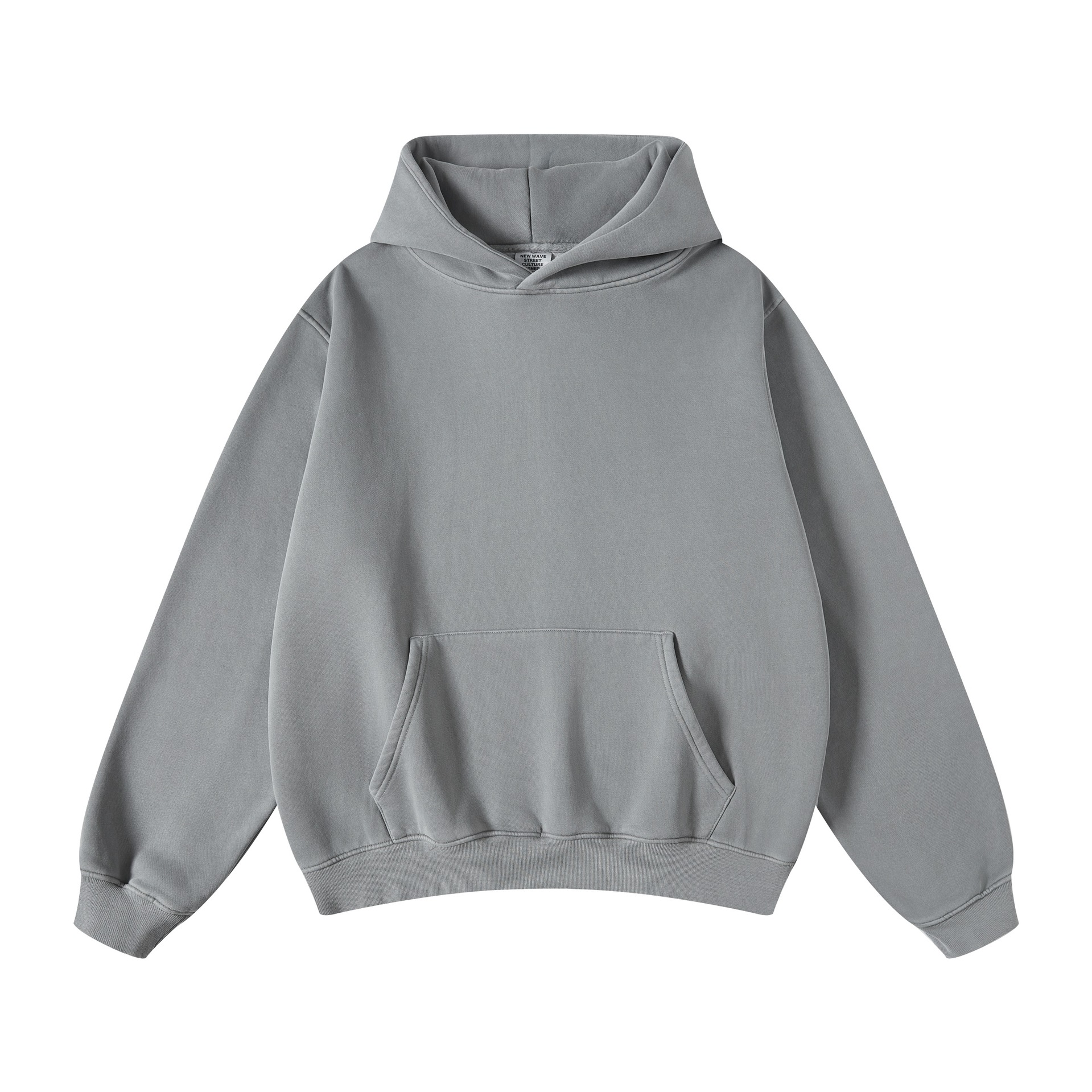 Men's Heavyweight Washed Hooded Sweatshirt For Autumn And Winter_voghion.com