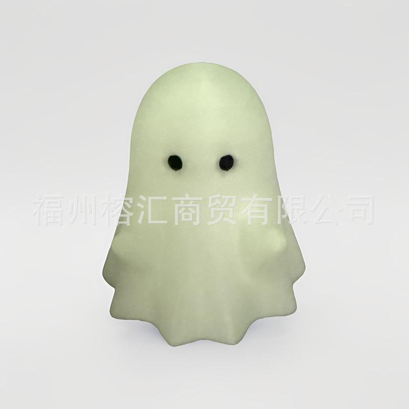 跨境幽灵笔架办公家居桌面可爱小摆件3d摆件万圣节送礼创意礼物|undefined